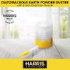 Harris Diatomaceous Earth Powder Duster with 6 Inch Extension Nozzle, for Easier Application of DE in Home & Outdoor Lawn and Garden Use view 2