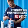 Dymatize ISO100 Whey Protein Powder Isolate, Cookies & Cream, 25g of Protein, 5 Pound, 5.5g BCAAs, Less Than 120 Cal., Gluten Free, 1g Fat, 1g Sugar, 2g Carb (74 Servings) view 2