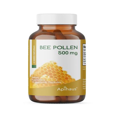 Apihaus Bee Pollen 500mg 90capsules