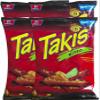Barcel Takis Nitro Habanero & Lime Tortilla Chips Snack Care Package for College, Military, Sports 9.9 oz bag (4) view 1