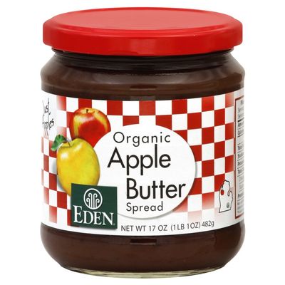 Eden Apple Butter, Organic 17.0 OZ(Pack of 4)