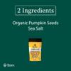 Eden Organic Pumpkin Seeds, Shelled, Dry Roasted and Lightly Sea Salted, to Eat, 4 oz (6-Pack) view 3