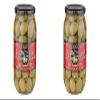 2 Pack Of Tassos All Natural Double Stuffed Jalapeno And Garlic Super Mammoth Olives (2X35.27 oz.) view 1