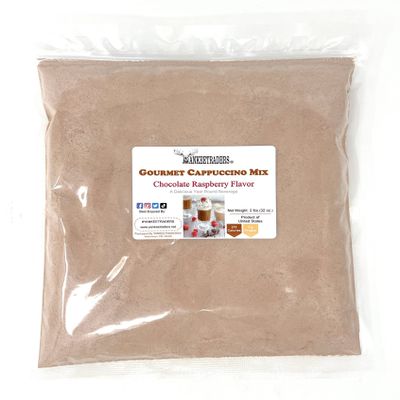 Yankee Traders Brand Instant Chocolate Raspberry Cappuccino Mix, 2 Lb (Make Hot, Iced or Frozen)