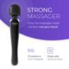 Yarosi Curve Therapeutic Device - 8 Powerful Speeds and 20 Patterns - for Muscle Aches and Sports Recovery - Rechargeable - Travel Friendly - Black view 2