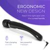 Yarosi Curve Therapeutic Device - 8 Powerful Speeds and 20 Patterns - for Muscle Aches and Sports Recovery - Rechargeable - Travel Friendly - Black view 3