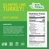 New Primal Cilantro Lime Turkey Sticks, Keto, Gluten Free Healthy Snacks for Adults, Sugar Free Low Carb High Protein, Paleo Whole30 Jerky Meat Stick, 7g Protein, 45 Calories, 1oz (Pack of 20) view 2