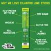 New Primal Cilantro Lime Turkey Sticks, Keto, Gluten Free Healthy Snacks for Adults, Sugar Free Low Carb High Protein, Paleo Whole30 Jerky Meat Stick, 7g Protein, 45 Calories, 1oz (Pack of 20) view 3