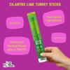 New Primal Cilantro Lime Turkey Sticks, Keto, Gluten Free Healthy Snacks for Adults, Sugar Free Low Carb High Protein, Paleo Whole30 Jerky Meat Stick, 7g Protein, 45 Calories, 1oz (Pack of 20) view 4