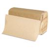 Singlefold Paper Towels, 9 x 9.45, Natural, 250/Pack, 16 Packs/Carton view 1