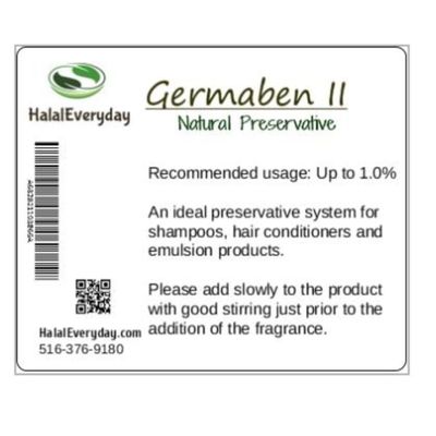 Germaben II - Natural Preservative - Clear Liquid Preservative - Great for making lotion, cream and shampoo- 2oz