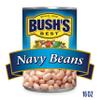 BUSH'S BEST 16 oz Canned Navy Beans, Source of Plant Based Protein and Fiber, Low Fat, Gluten Free view 4