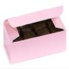 1 Pc Candy Boxes - 1/2 lb Pink Candy Boxes 5-1/2x2-3/4x1-3/4" - (2 Packs; 100 Per Pack) - Wraps-CBP1 view 1