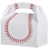DISCOUNT PARTY AND NOVELTY 6 Baseball Treat Boxes Half Dozen view 1