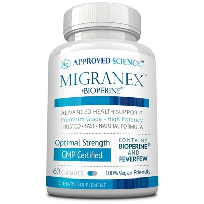Approved Science Migranex - Magnesium & Feverfew - 60 Capsules - Pack of 1 - Vegan