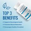 Approved Science Migranex - Magnesium & Feverfew - 60 Capsules - Pack of 1 - Vegan view 3