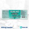 500 Guai-Aid 600mg "Ultra-Pure" Guaifenesin Veg Capsules view 2