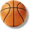 1/4 Sheet - Basketball Birthday - Edible Cake/Cupcake Party Topper - D1178 view 1