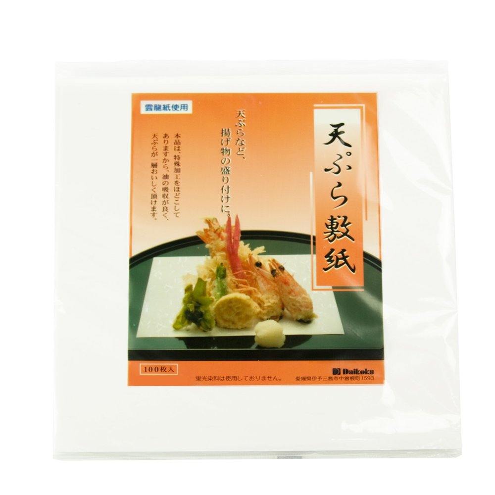 Daikokuro Industrial Unryu Tempura Paper for Businesses, Small, 7.5 x 8.3 inches (19 x 21 cm), 1000 Sheets