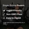 True Nutrition Pea Protein Powder Isolate - 25g Non-GMO Vegan Protein Powder per Serving - Low Carb, Low Fat, High Leucine - Gluten Free, Dairy Free, Soy Free - Chocolate Fudge Brownie - 1LB view 3