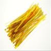 rackcrafts.com Precut or Rolls Twist Ties for Cellophane Bags Craft Gift Wrapping Gold / Silver (Gold) view 1