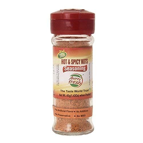 Aum Fresh Hot & Spicy Nuts Seasoning, 40 Gm