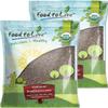 Food to Live Organic Black Chia Seeds, 20 Pounds - Non-GMO, Whole, Sproutable, Vegan, Keto, Sirtfood, Bulk. Rich in Essential Fatty Acids, Fiber, Protein. Great for Chia Pudding, Smoothie, Oatmeal view 1