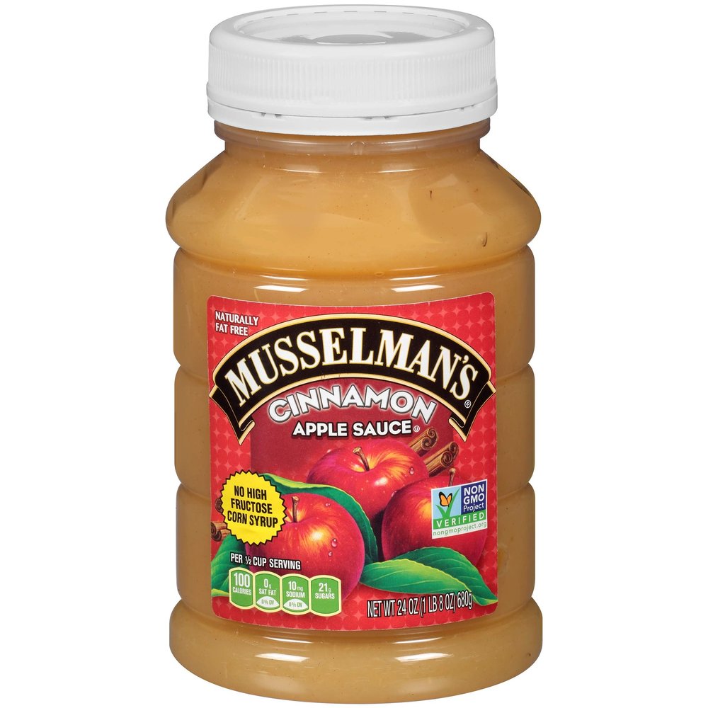 Musselman's Cinnamon Apple Sauce, 24 Ounce (Pack of 12)