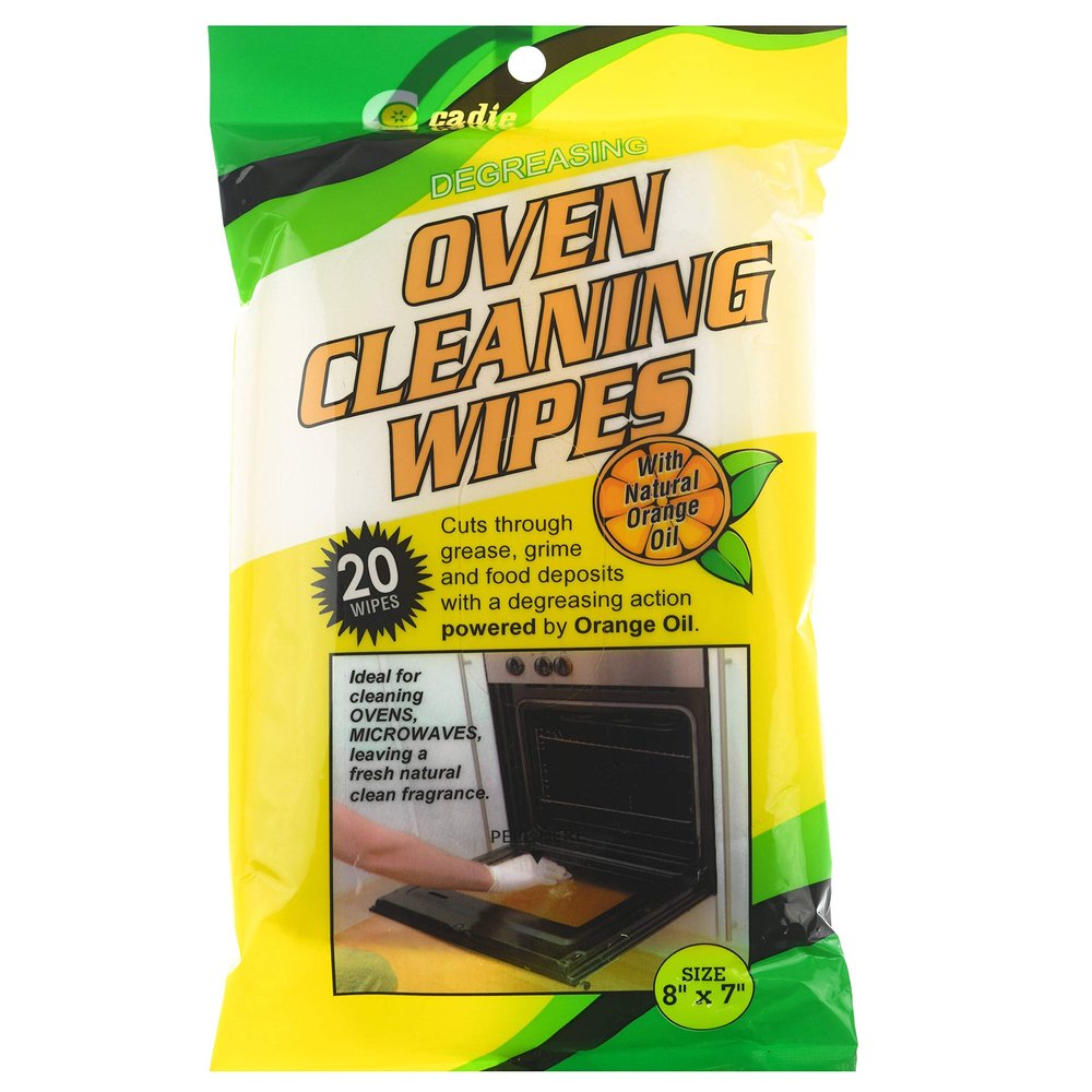 Cadie Degreasing Oven Cleaning Wipes 20 Wipes