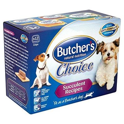 BUTCHER'S Choice Succulent Meat Variety 12 x 150g (Pack of 6)