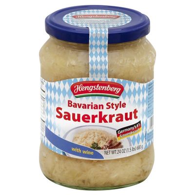 Hengstenberg Wine Kraut 24.0 OZ(Pack of 12)