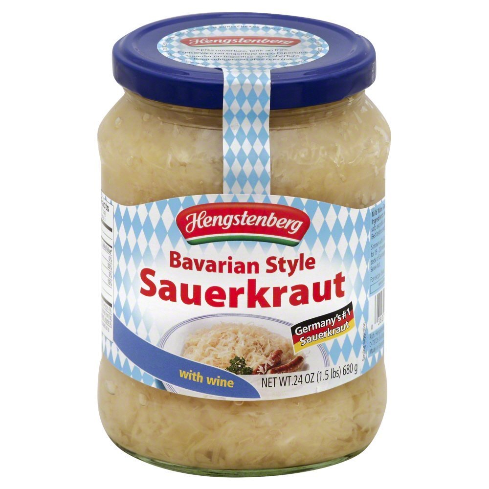 Hengstenberg Wine Kraut 24.0 OZ(Pack of 12)