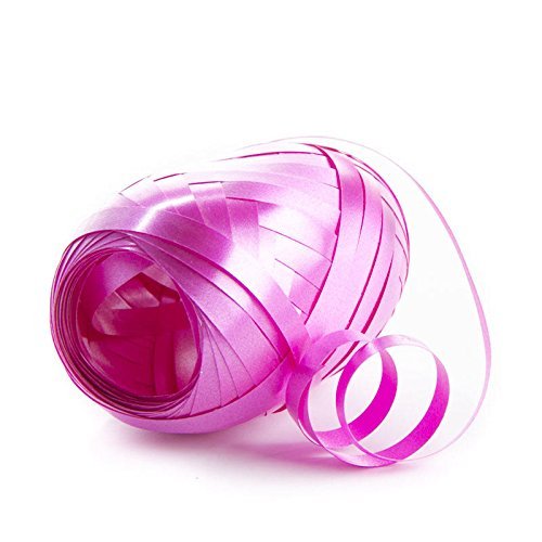 132 Yards of Fuchsia Curling Ribbon for Decorating Gift Packages, Crafting Fairy Halos and Decorating