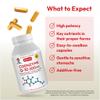 ANDREW LESSMAN Coenzyme Q-10 200 mg 60 Capsules - Essential for Energy Production and Optimum Key Organ Function, Anti-Oxidant Support, Depleted by Aging, Plus B-Complex. Easy to Swallow Capsules view 4