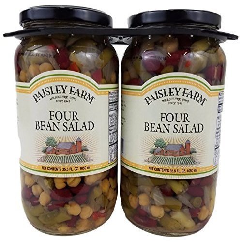 6 X Paisley Farm 2- 35.5 Oz Natural Four Bean Salad, 71 Oz