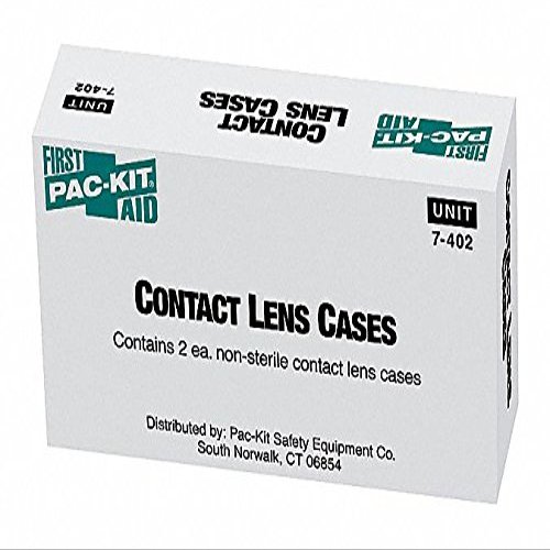 Contact Lens Cases, White, Plastic