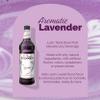 Monin - Lavender Syrup | Aromatic & Floral, Premium Syrup for Cocktails, Lattes & More | Clean Label with No Artificial Flavors, No Artificial Preservatives (BPA Free Bottle, 33.8 fl oz) view 3
