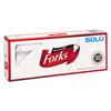 Plastic Disposable Heavyweight White Fork 500 ct Box L view 1