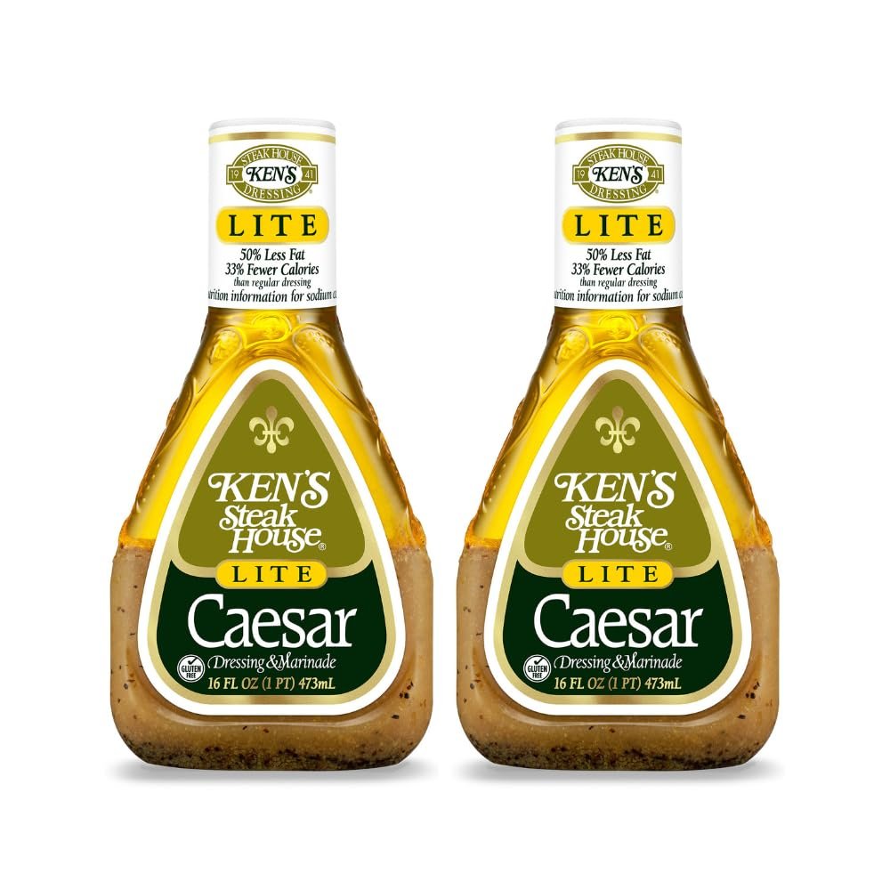 Ken's Light Ceasar Dressing, 16 oz, 2 pk by Ken's