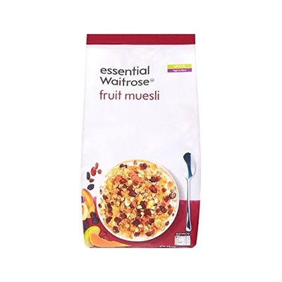 Fruit Muesli essential Waitrose 1kg - Pack of 6