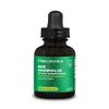 Organika Bee Propolis Tincture 1 oz: Vegan Propolis Extract - Throat and Breathing - Free of Gluten, GMO, & Artificial Flavors - 10 Day Prop Drops Supply view 1