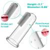Bassion Baby Toothbrush Set, 6 Pcs Soft Infant Finger Toothbrush with 6 Boxes, Newborns Toddler Silicone Baby Tooth Brush 0-6 Months 6-12 Months view 3