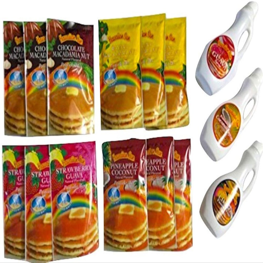 Hawaiian Sun Tropical Pancake Breakfast Set