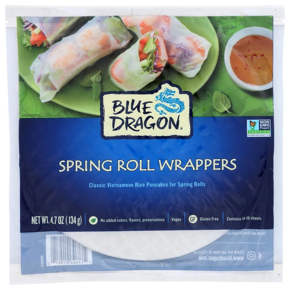 Blue Dragon Spring Roll Wrappers 134g by Blue Dragon