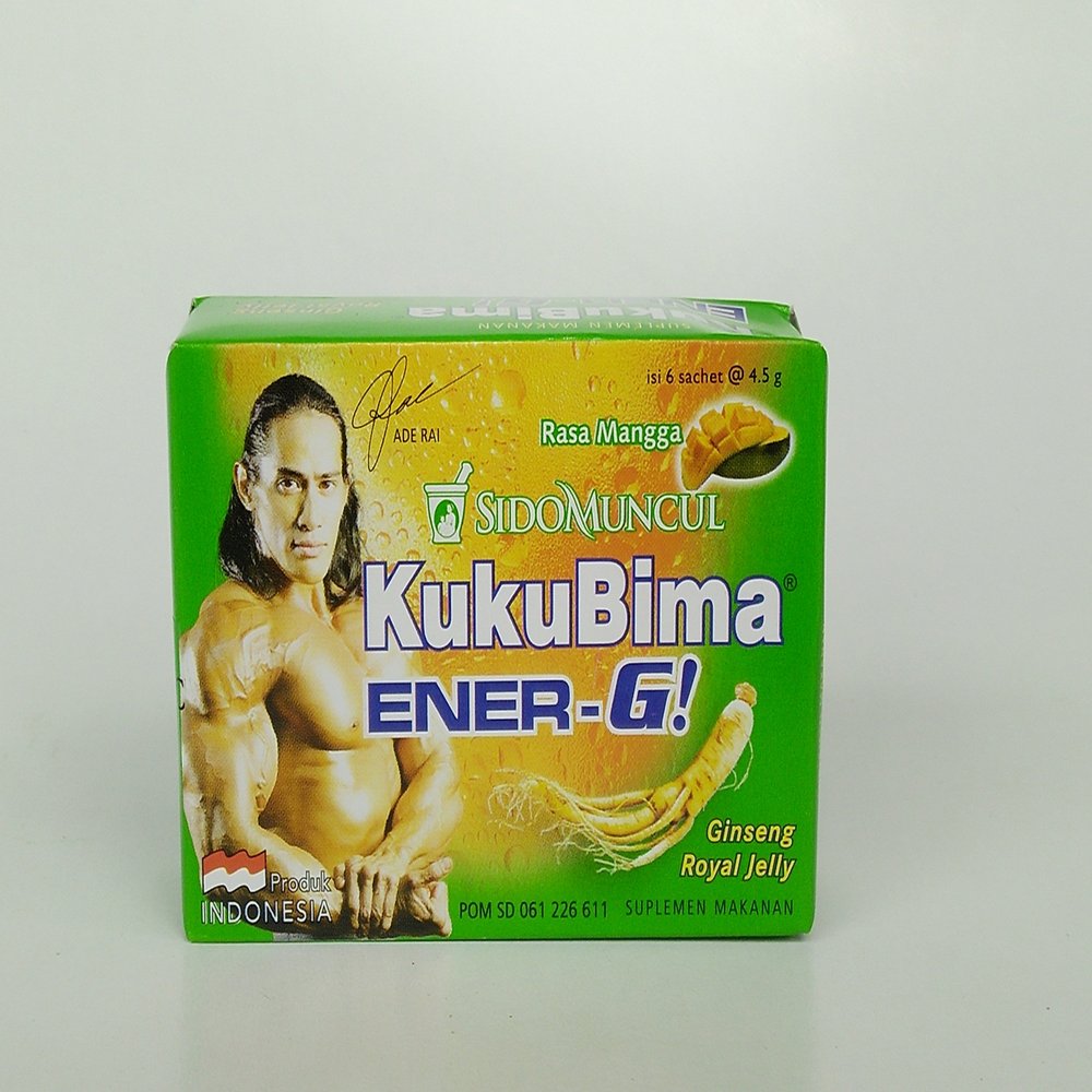 Sido Muncul Kuku Bima Ener-G! Energy Drink Powder (Mango)