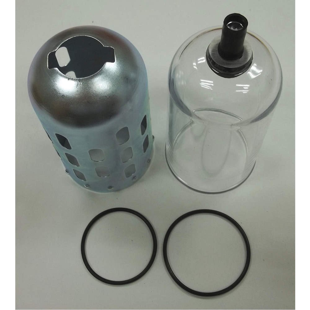 Bowl, Plastic W/Metal Bowl Guard