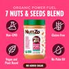 NuttZo Organic Power Fuel 7 Nuts and Seeds Butter, Crunchy, Paleo and Keto Friendly, Peanut and Gluten Free, Vegan, Kosher, 1g Sugar, 6g Protein, 26 oz Jar view 3