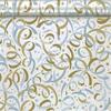 Gold and Silver Streamer Cello Sheets Party Gift Bag and Boxes Decoration Accent and Wrap, 20" x 24", Pack of 12 sheets. view 2
