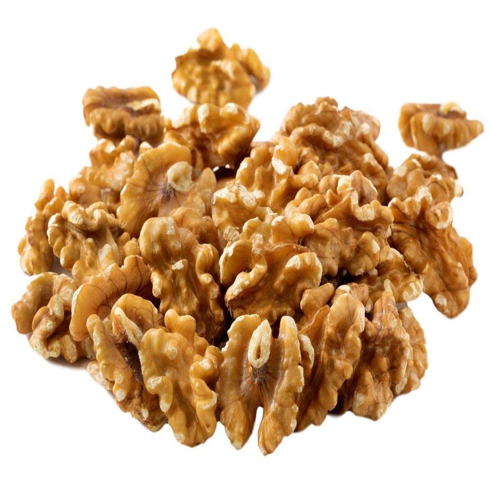 NUTS U.S. California Walnuts | Shelled Halves (80%) and Pieces | Grown and Packed in California | Non-GMO | Chandler Variety Raw Walnuts in Resealable Bags! (1 LB)