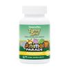 NaturesPlus Animal Parade Tummy Zyme, Tropical Fruit Flavor - 90 Animal-Shaped, Chewable Tablets - Pack of 2 - Digestive Aid & Probiotic - Vegetarian, Gluten Free - 180 Total Servings view 1